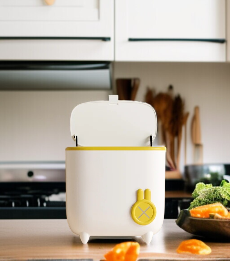 臭い漏れ防止機能付き蓋付きゴミ箱