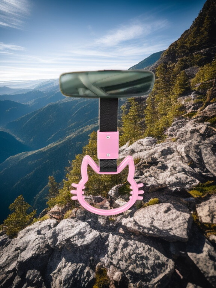 Decorative cat pendant for car interior