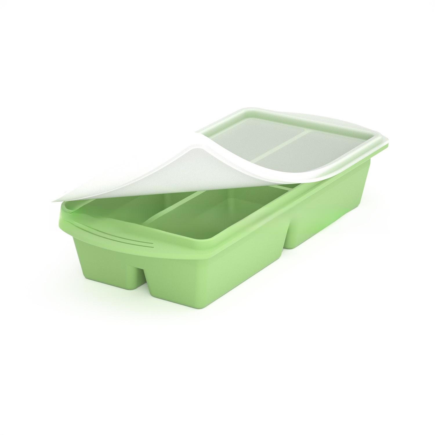 Household 4-Grid Ice Cube Tray with Lid