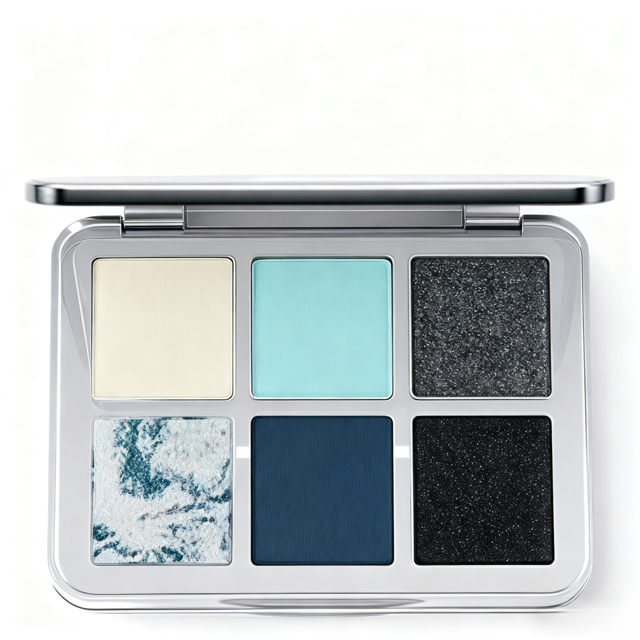 무대 메이크업을 위한 매트 글리터 아이섀도우 팔레트