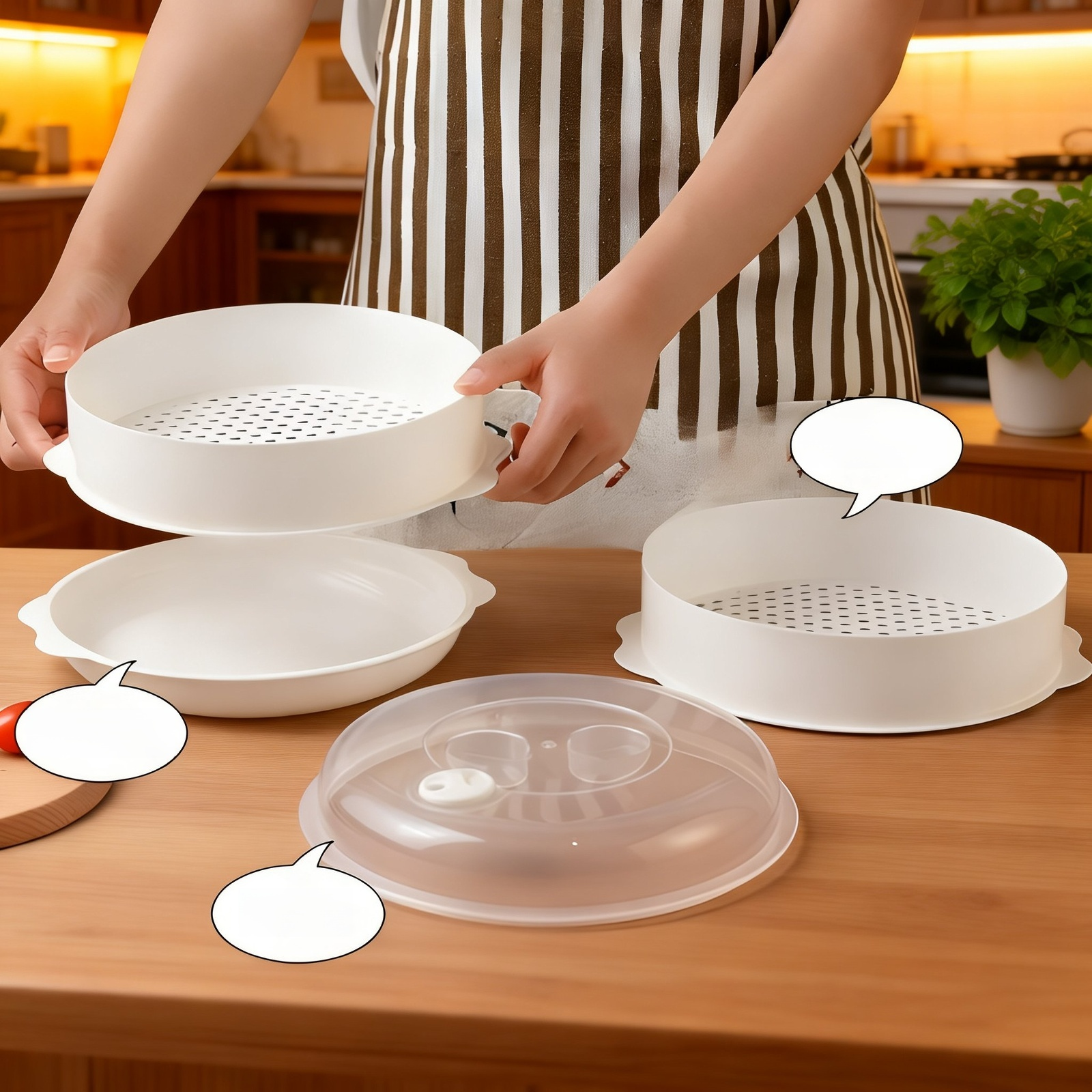 ชั้นวางไอน้ำร้อนดีไซน์ทันสมัย