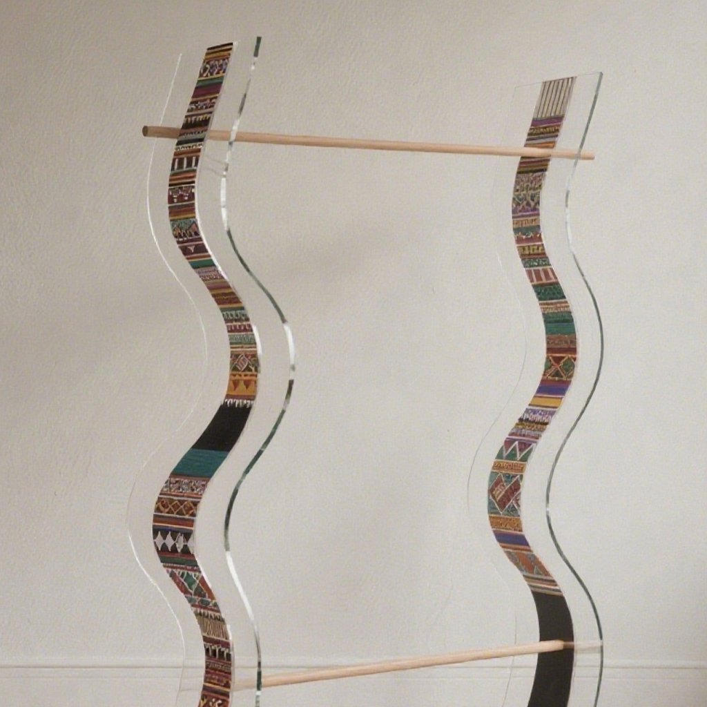 물결 모양 옷걸이