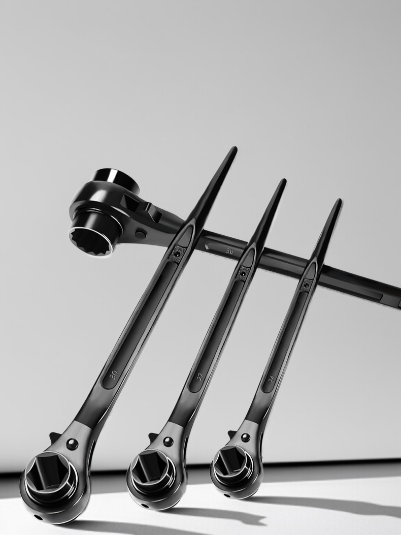 공구양방향퀵육각매화렌치 뾰족코어절력소켓렌치 선반공 필수 육각 매화 렌치