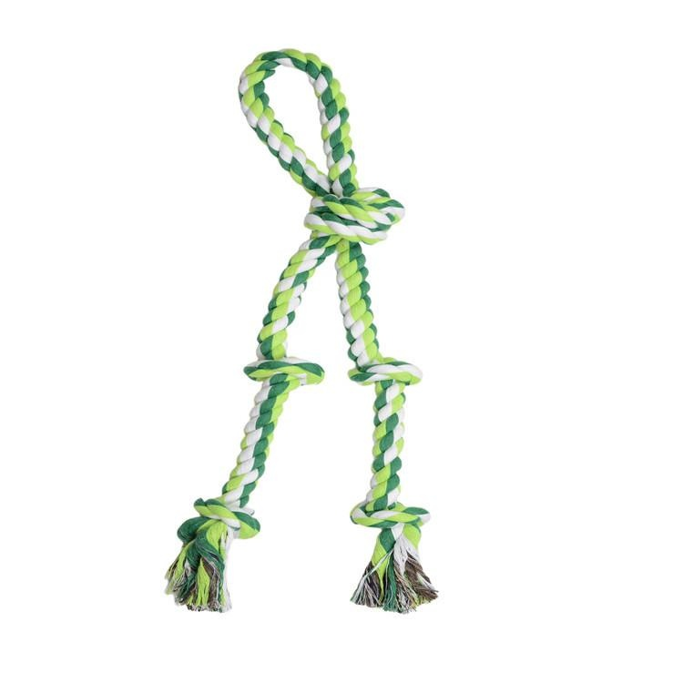 Durable Cotton Rope Toy for Large Dogs, Tug-of-War Chew Knot