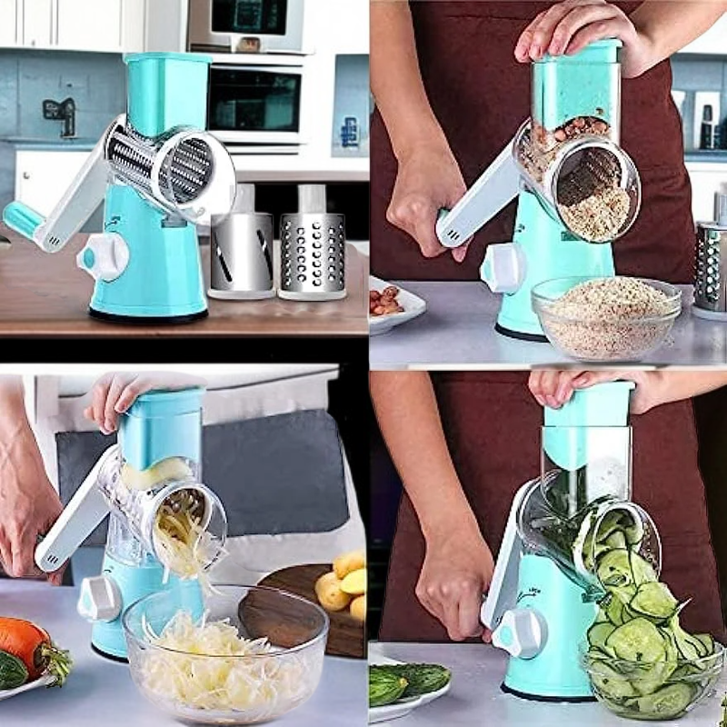 최신 수동 롤 커터, 다기능 주방 슬라이서