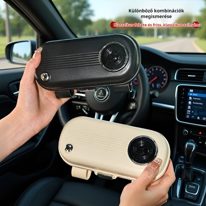 Autós multifunkcionális napszemüveg tartó doboz