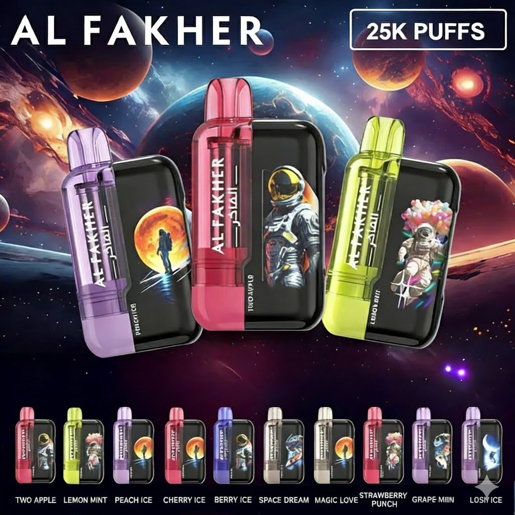 Al Fakher Crown Bar 25K Ultra Trauben Minze