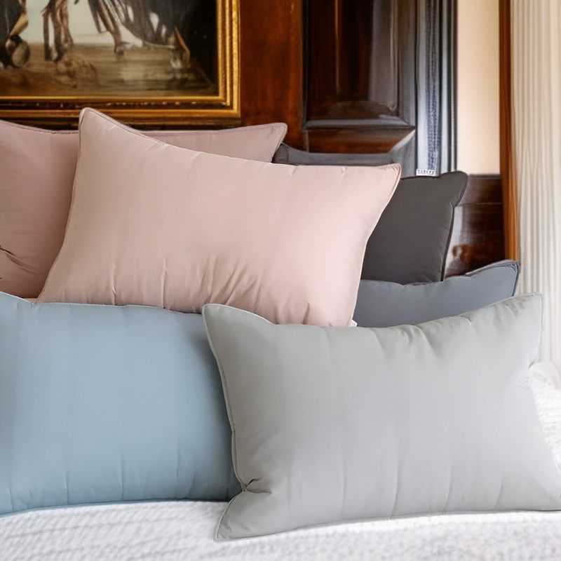 Kissenbezug aus reiner, gewaschener Baumwolle