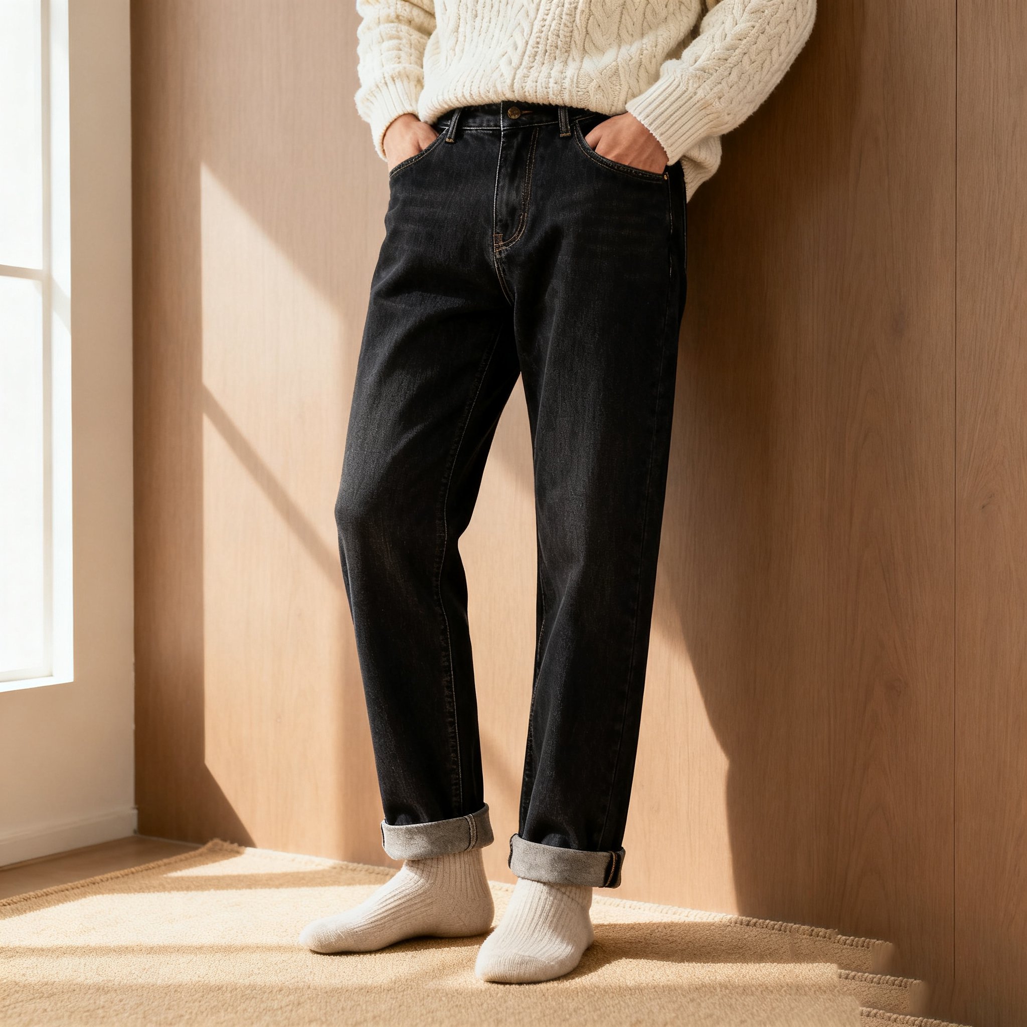 스타일리시 캐주얼 청바지