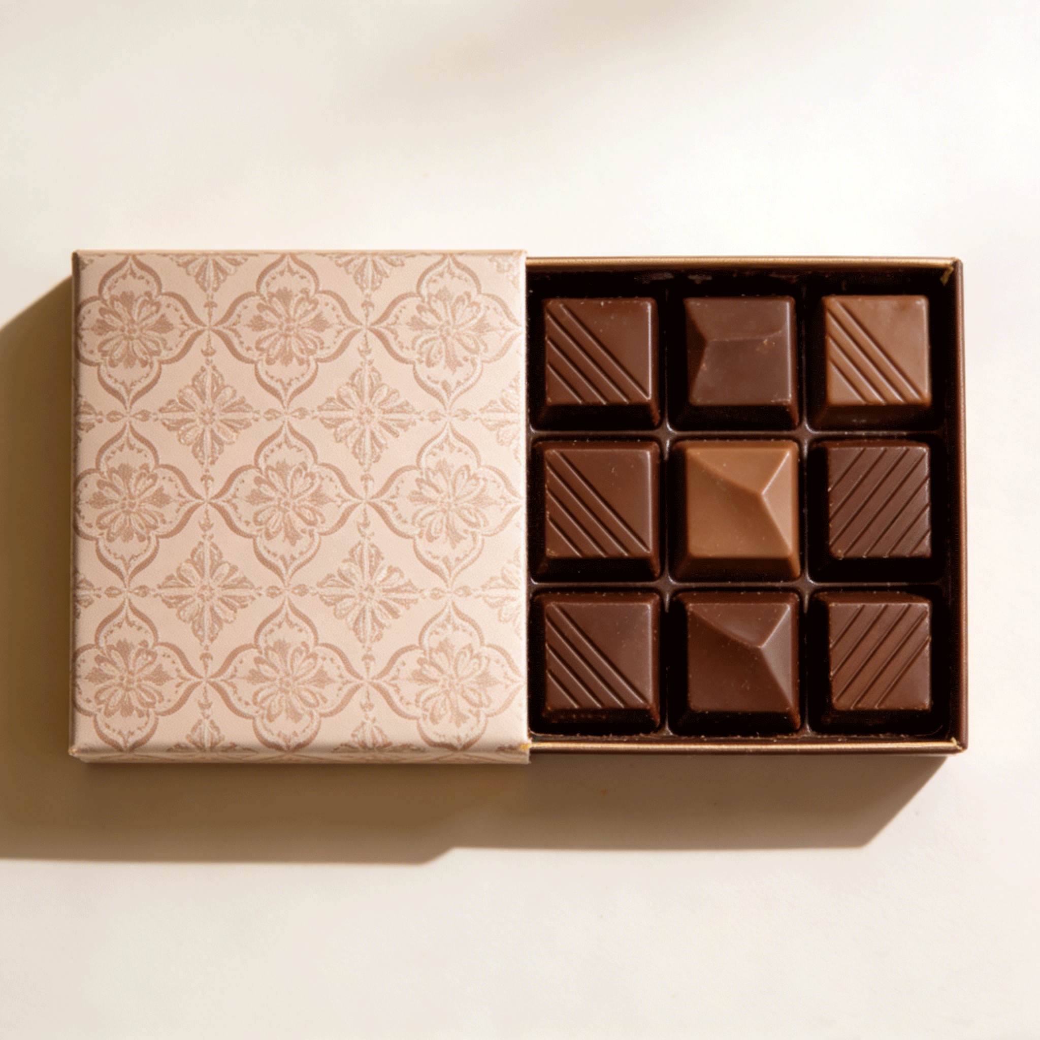 Assorted gourmet chocolates from Tasty Chocolate Set