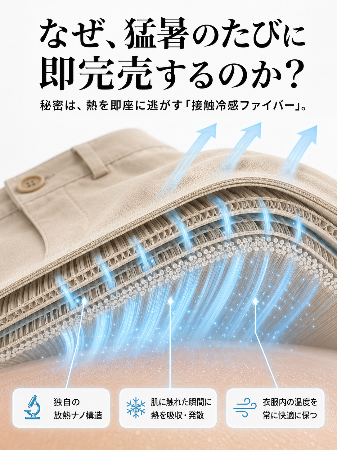 Monolly 接触冷感 美脚ワイドパンツ | 大人の自信を引き出す