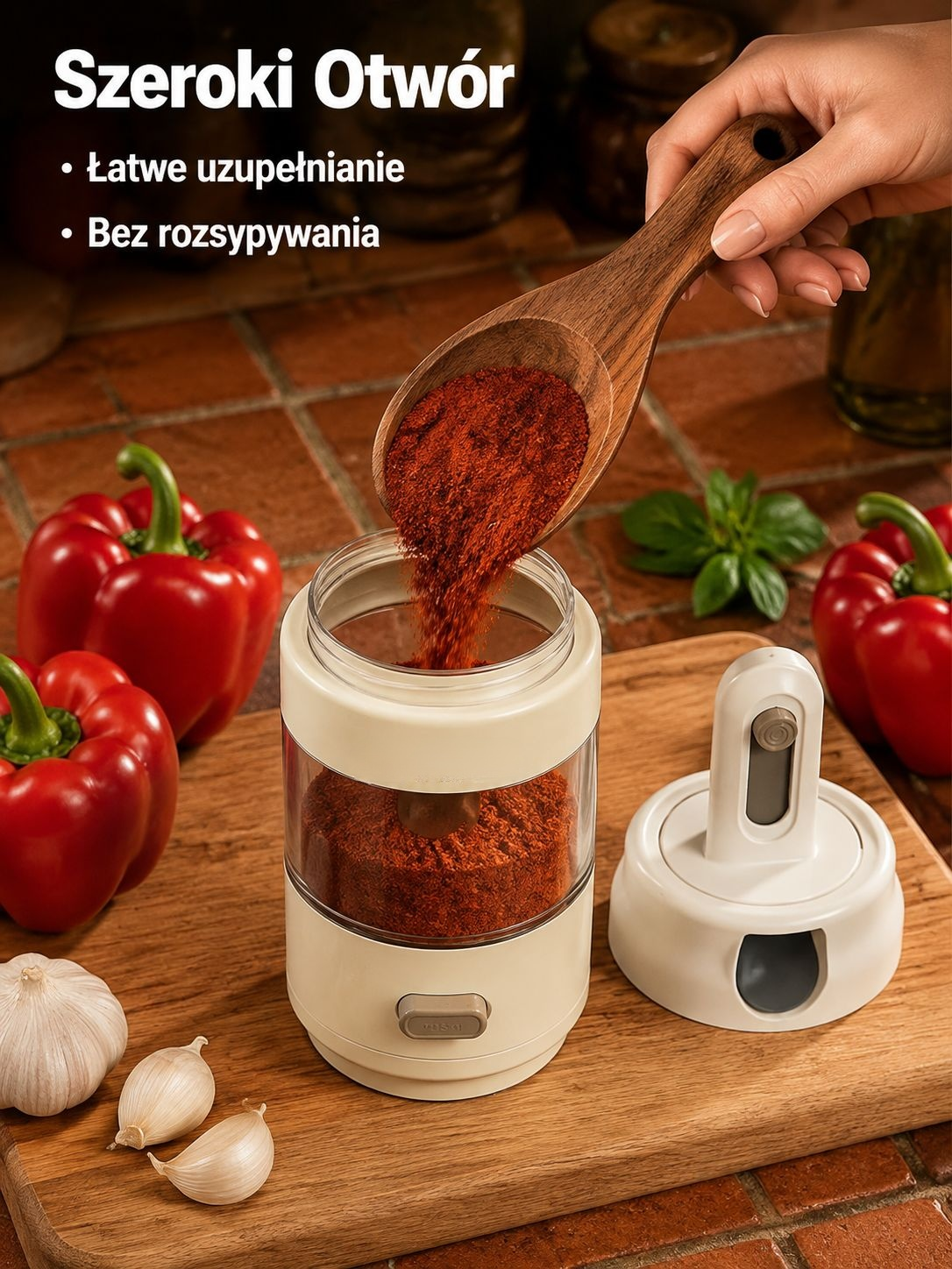 Domowy szczelny pojemnik na przyprawy, odporny na wilgoć, pojemnik na sól i przyprawy