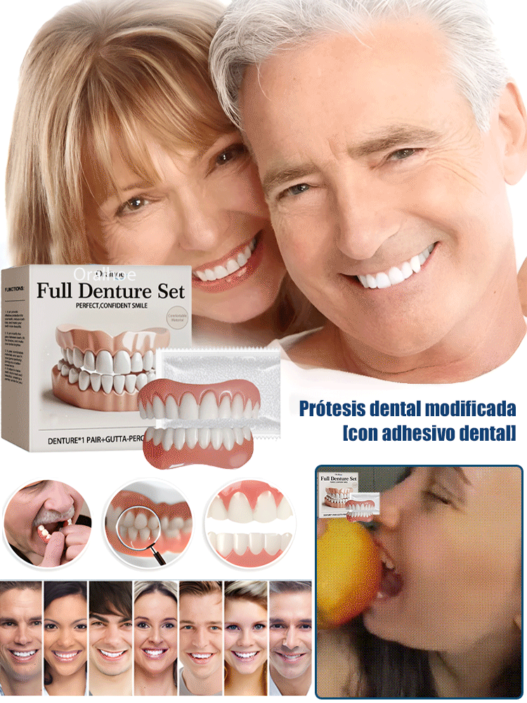Set cosmético para prótesis dentales【Compra 1 y llévate 1 gratis】