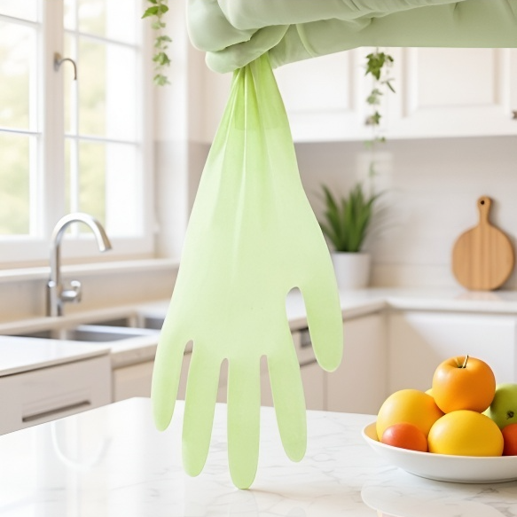 고탄력 히알루론산 보습 니트릴 장갑