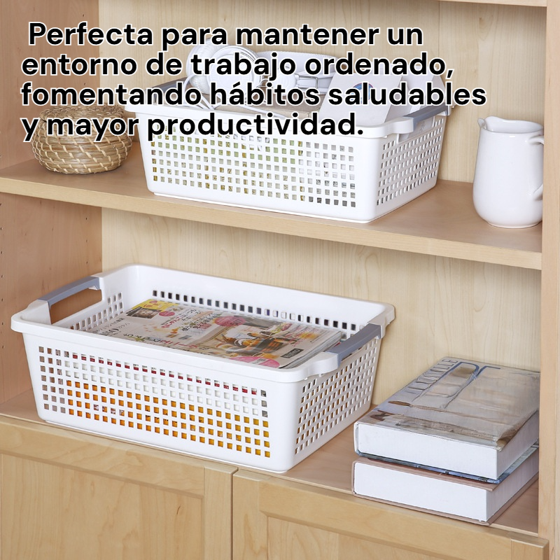 Caja de almacenamiento de bocadillos de escritorio 