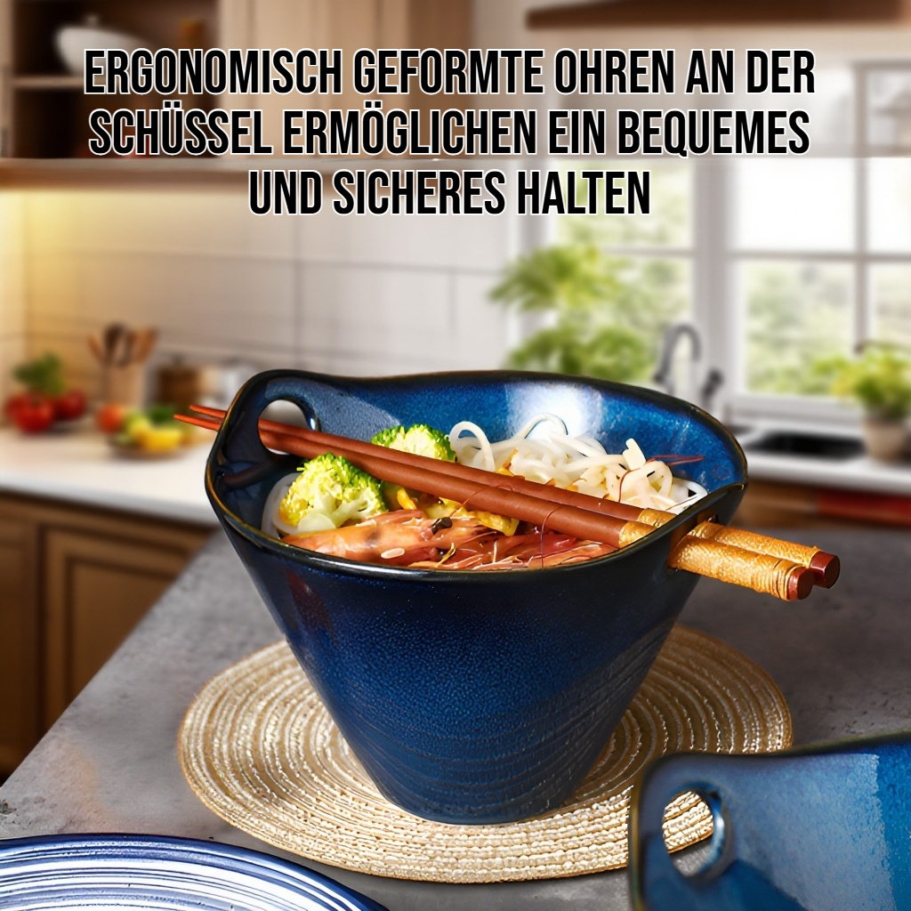 Keramik Ohrschüssel ideal für Suppen und Nudeln