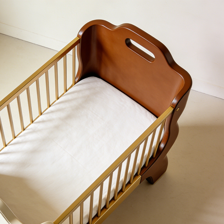 Cuna de madera ecológica para bebé