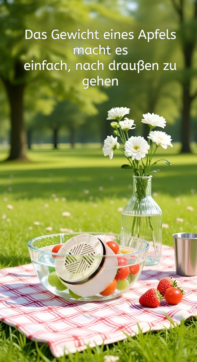 Obst- und Gemüse-Reiniger entfernt Bakterien und Pestizide zuverlässig