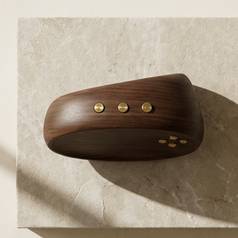 音声操作可能なスマートクロックの使用イメージ