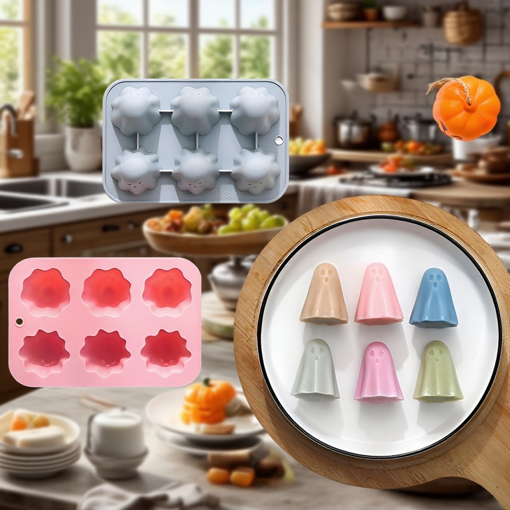 입체 조형 실리콘 베이킹 금형 전체 모습