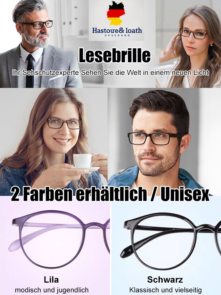 Faltbare tragbare Lesebrille