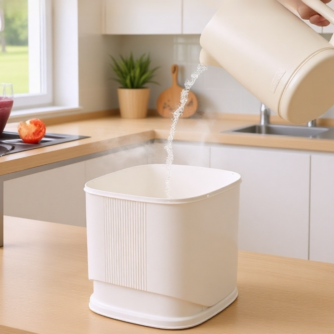 家庭用として防虫・防湿・密閉に優れた米びつです