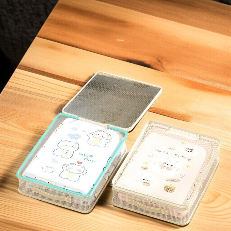 Bolsa de almacenamiento transparente y visible, organizador multipropósito, práctica y conveniente