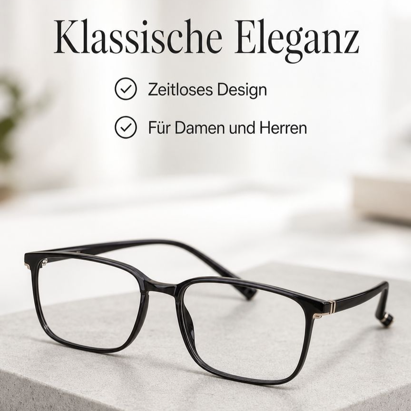 Hochauflösende Lesebrille Unisex, speziell für Mittel- und Senioren