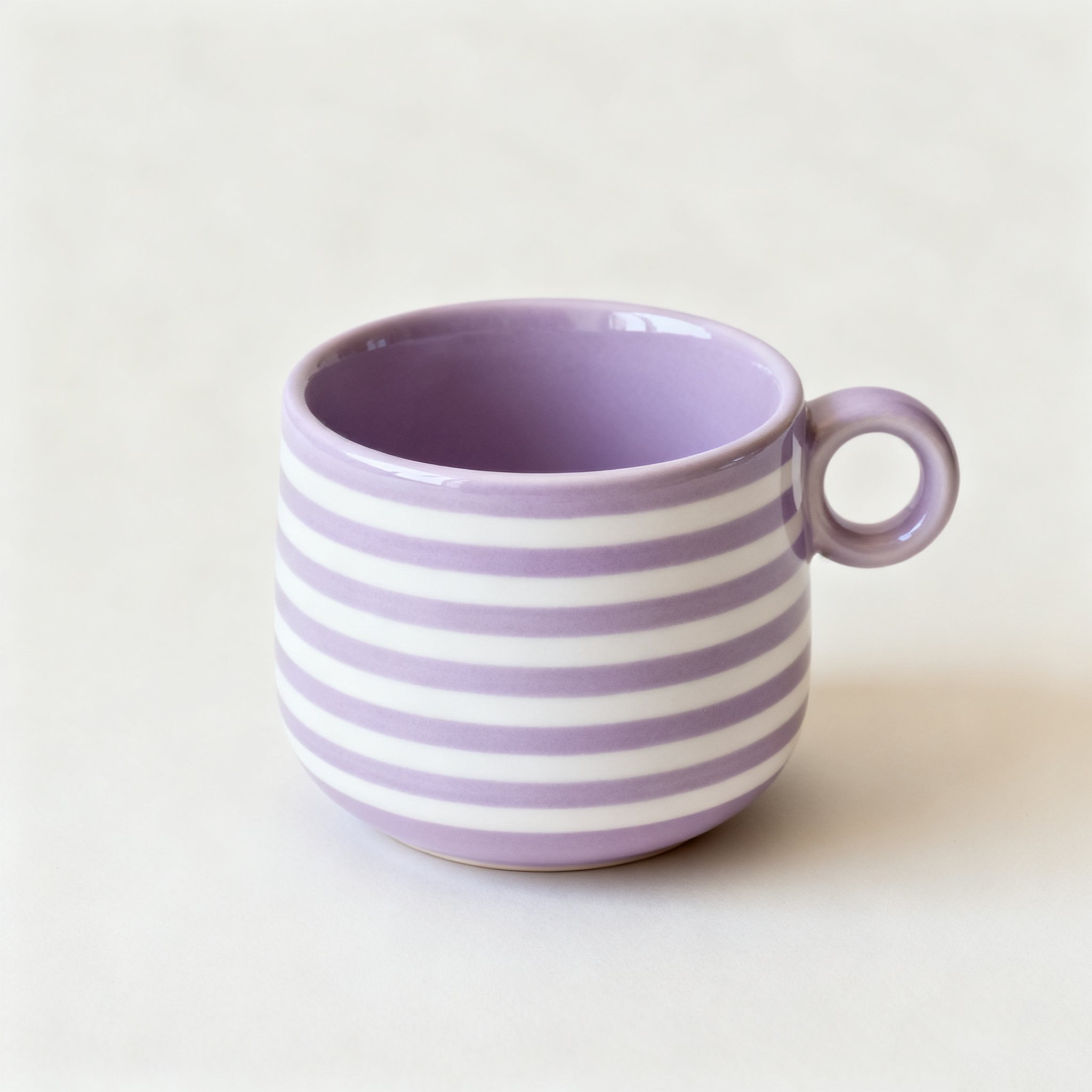 แก้วมัคดีไซน์ทันสมัย สีม่วงแบบแพ็คคู่