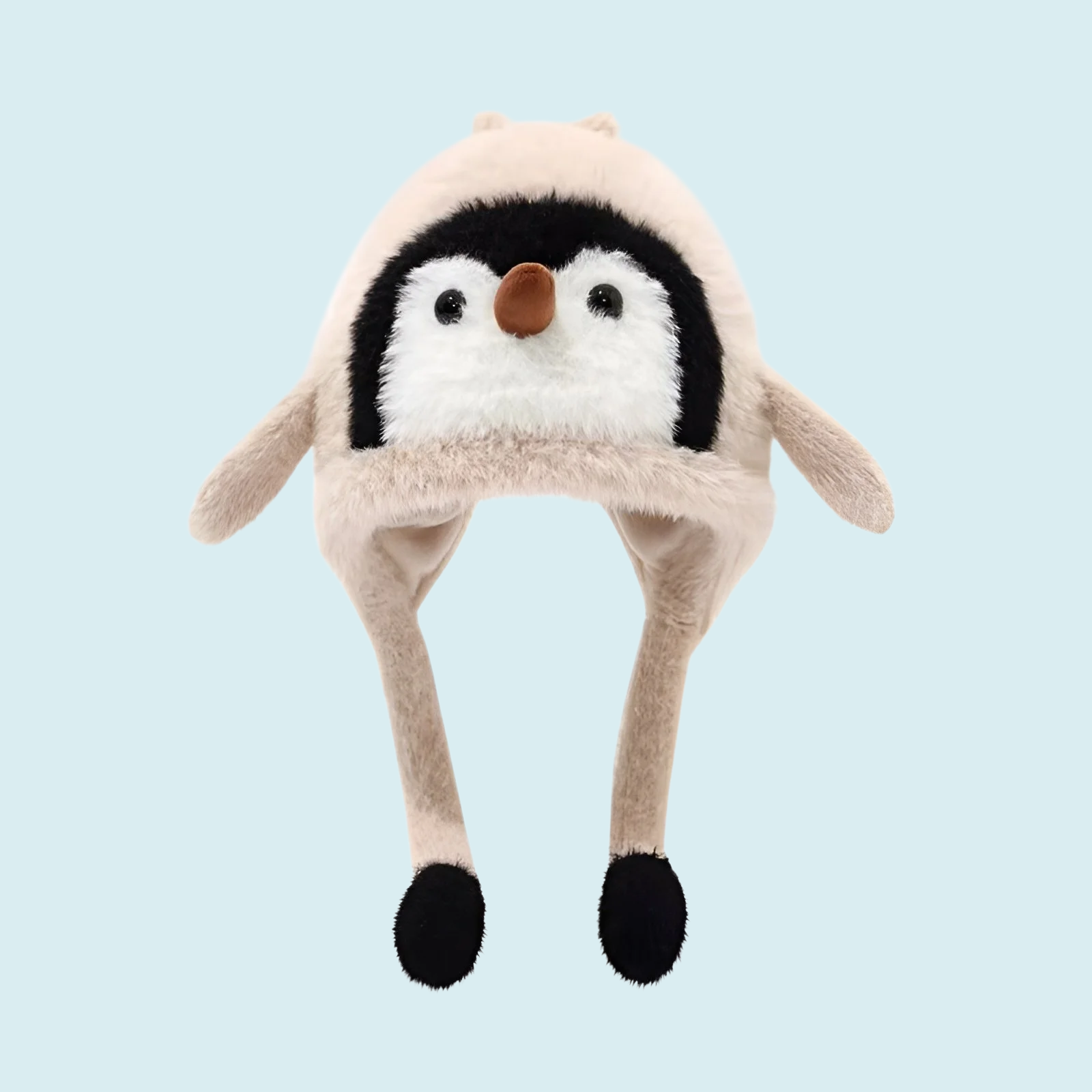  귀여운 펭귄 아기 모자 