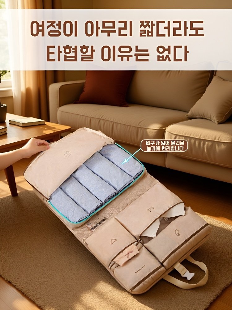 7 in 1 여행용 수납 걸이 가방