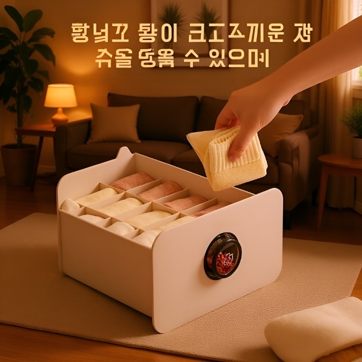 향기나는 진드기 방지 서랍형 속옷 정리함