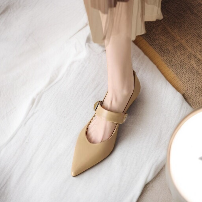 여성 패션 펌프스 단화 일자 펌프스