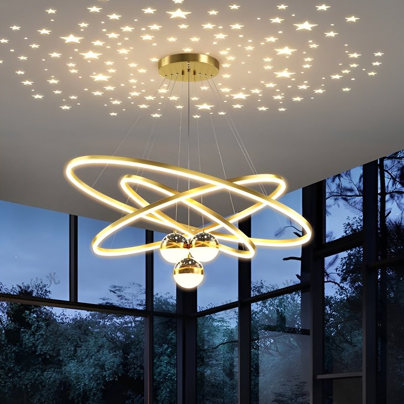 Lámpara colgante LED de forma esférica
