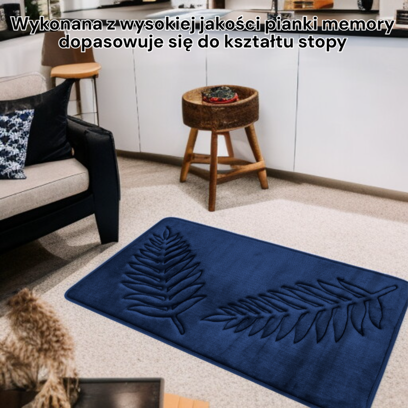 Antypoślizgowa mata łazienkowa z pianki memory