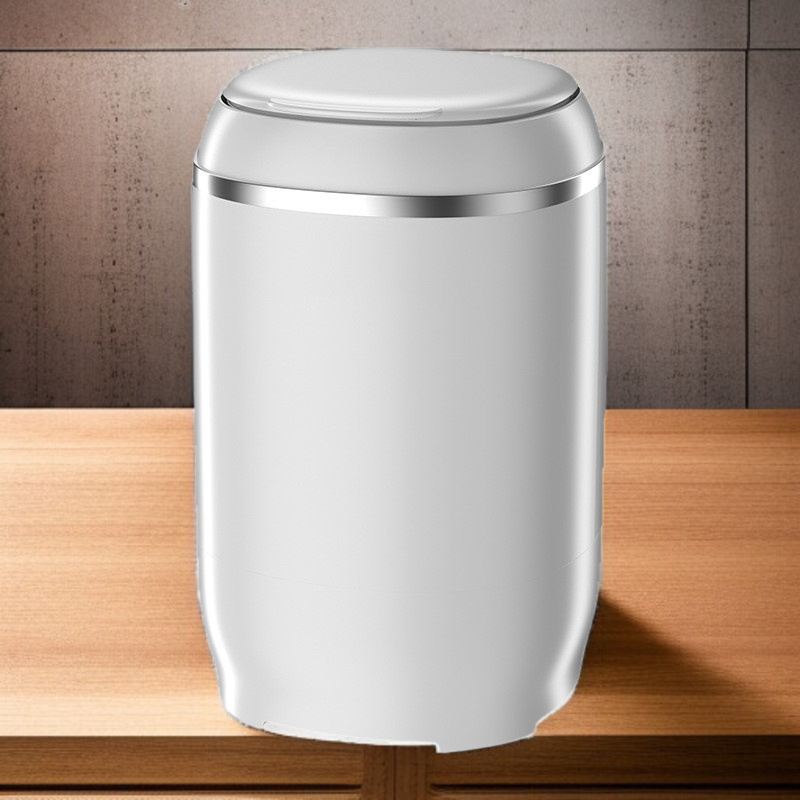 Mini lavadora semiautomática de una sola tina para ropa interior