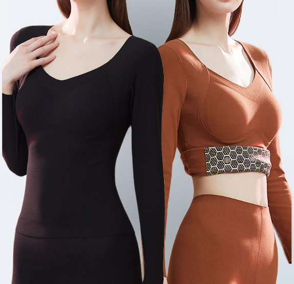 패드내장으로 자연스러운 실루엣 연출