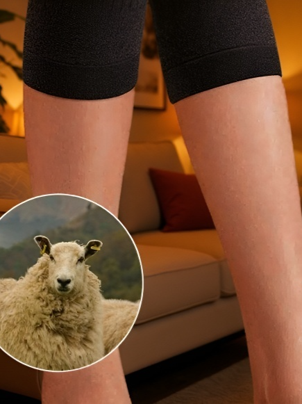 واقية الركبة الألمانية الكشميرية الحرارية العالية الجودة