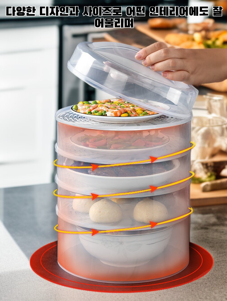 프리미엄 다층 구조의 테이블 커버 디테일