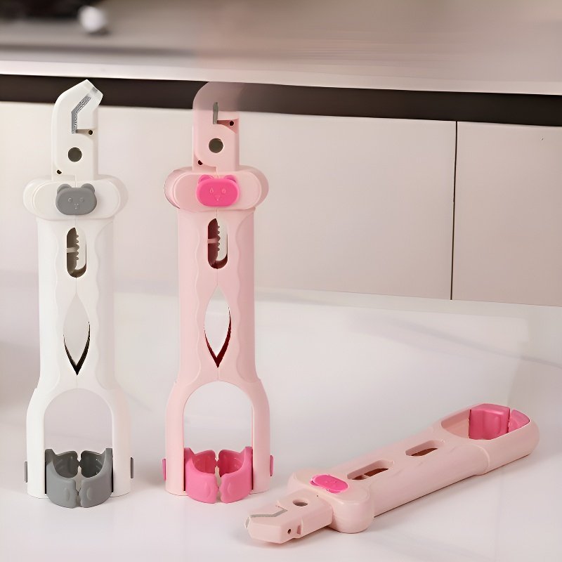 다기능 논슬립 그릇 집게