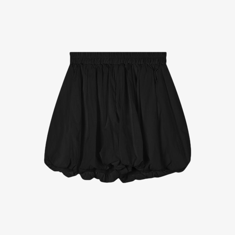 春夏秋向けバルーンミニスカートコーデ