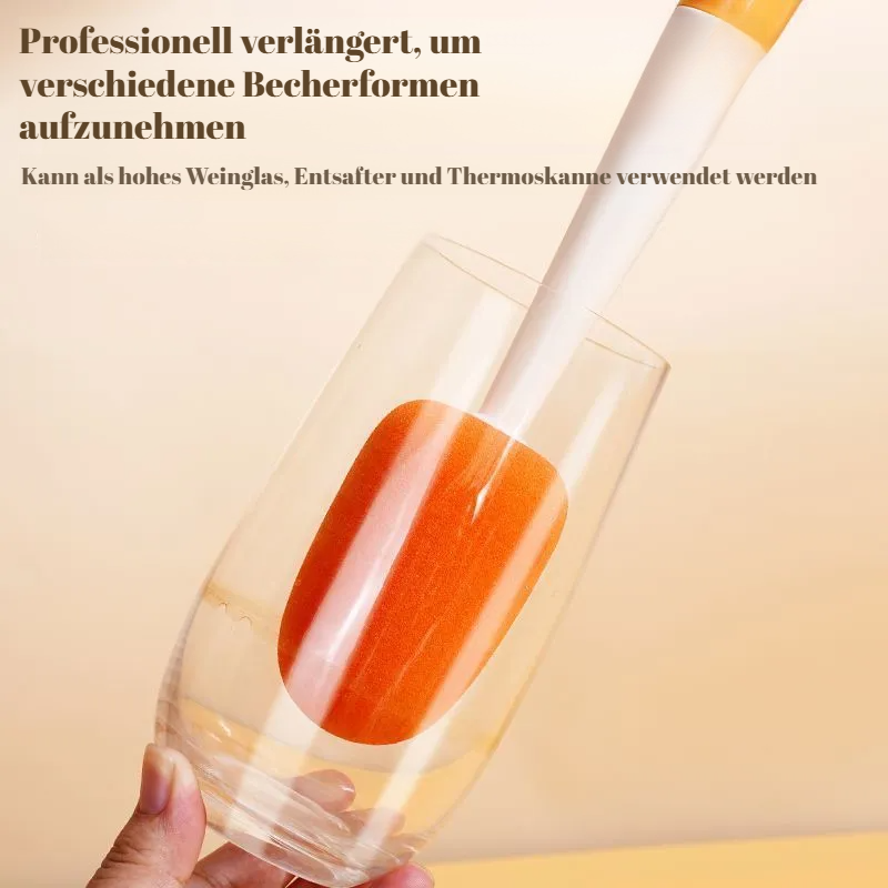 Multifunktionale Haushalt Fugenbürste mit langem Griff und Becherbürste