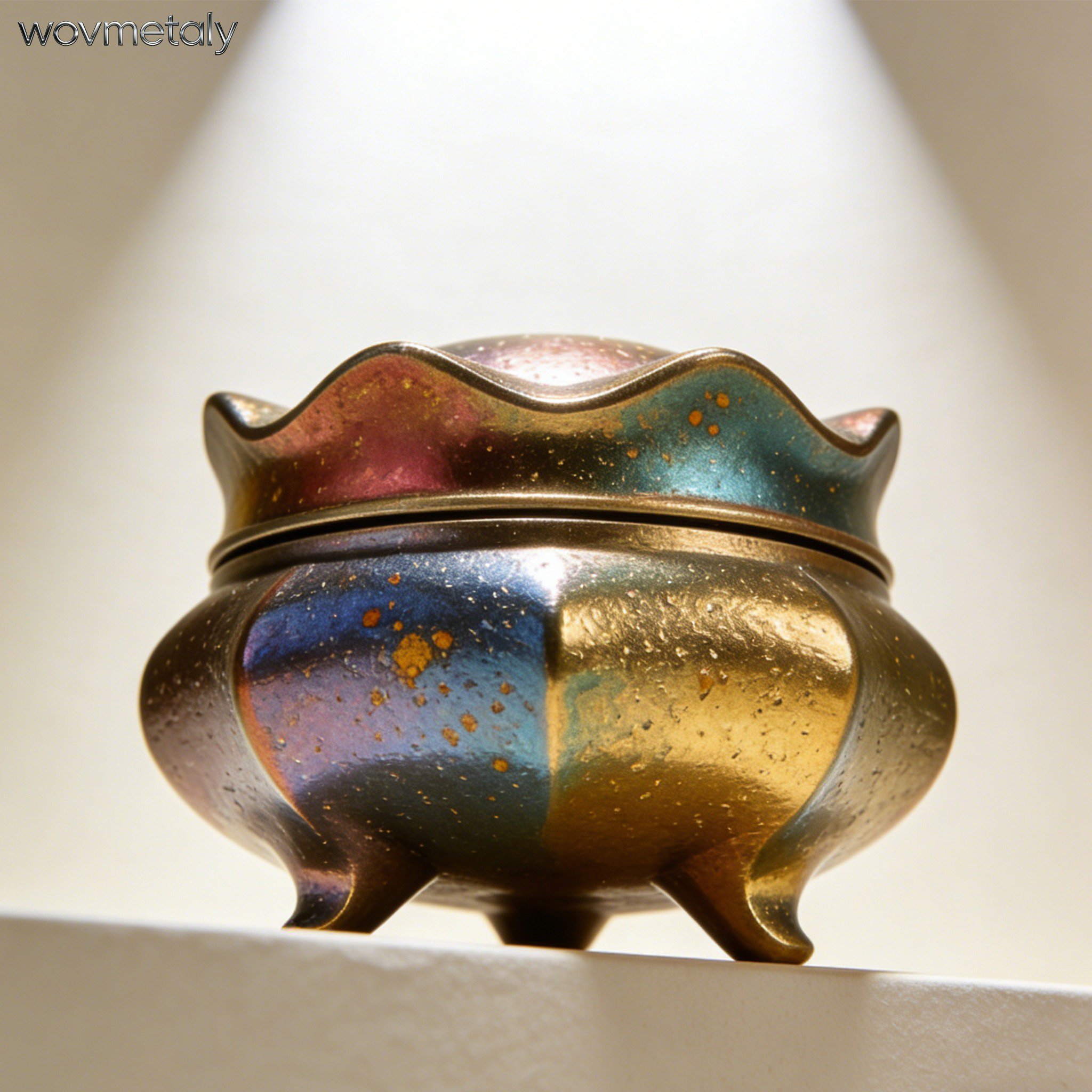 กล่องใส่แผ่นหมึกโลหะ (แพ็ค 4 ชิ้น)