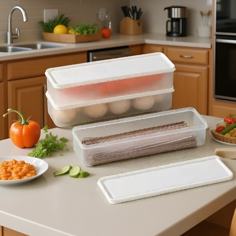 다양한 채소를 담을 수 있는 넉넉한 용량의 보관함