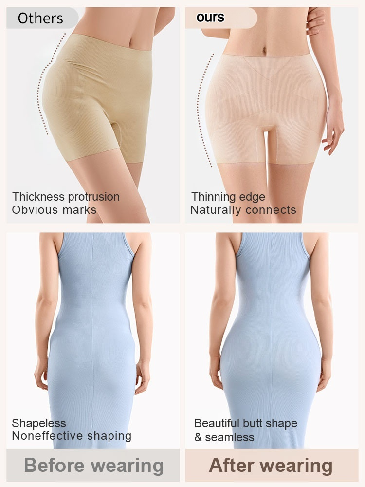 Natural crotch enhancement Shapewear Panties tummytucking pants Good elasticity Traceless Good fit P