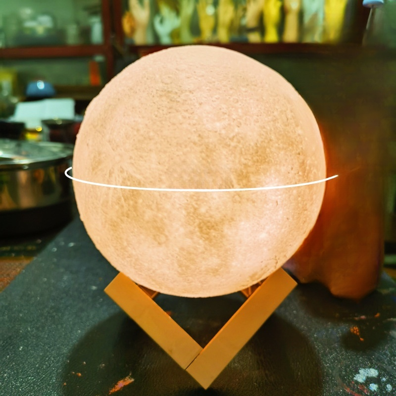 มือวาดนำแสงดวงจันทร์เรืองแสง