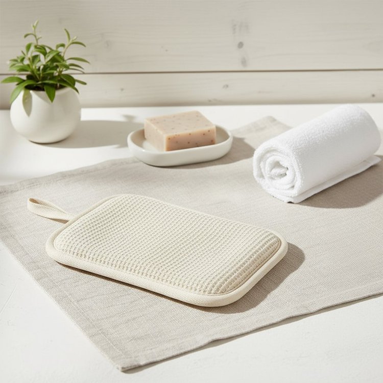 오프 화이트 목욕 타월 (4개입)