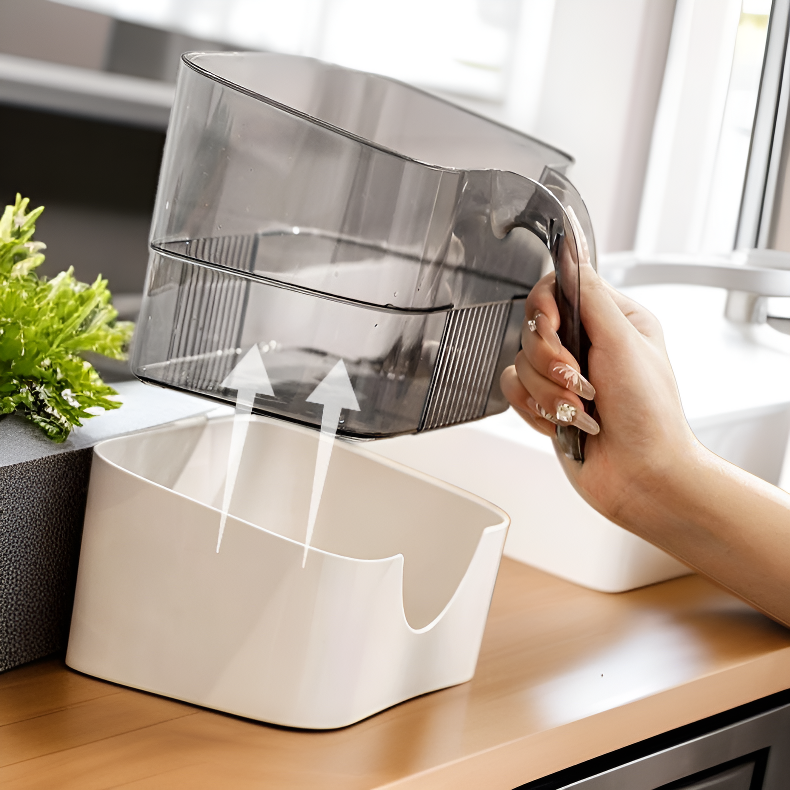 High-End Hanging Cleaning Brush for Kitchen Trash Bin