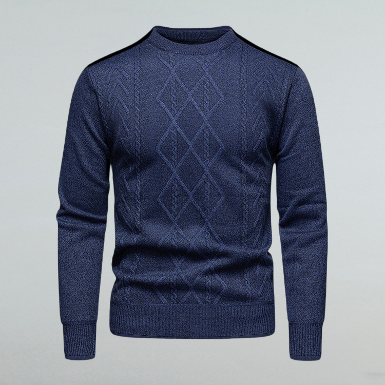 メンズの暖かい無地ダイヤモンドボトムシャツ