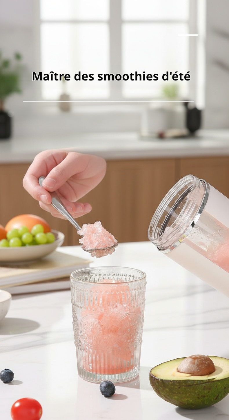 Utilisation du presse-agrumes pour préparer un jus d'orange frais